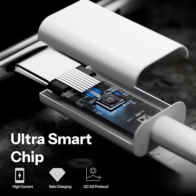 Casence Armor Type C to C 60W Fast Charging Cable { 1M Long}