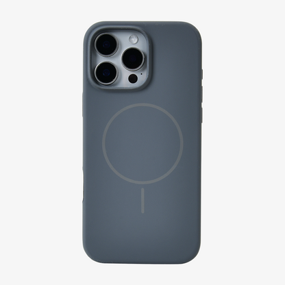 Anti Dust Magsafe Silicone Case - Iphone 16 pro (Grey)
