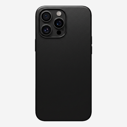 Signature Leather Magsafe Case - Iphone 14 Pro  (Royal Black)