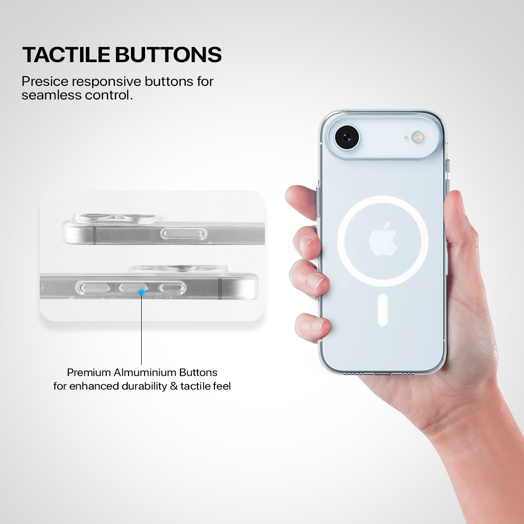Anti Yellow Magsafe Clear Case - Iphone 17 Air