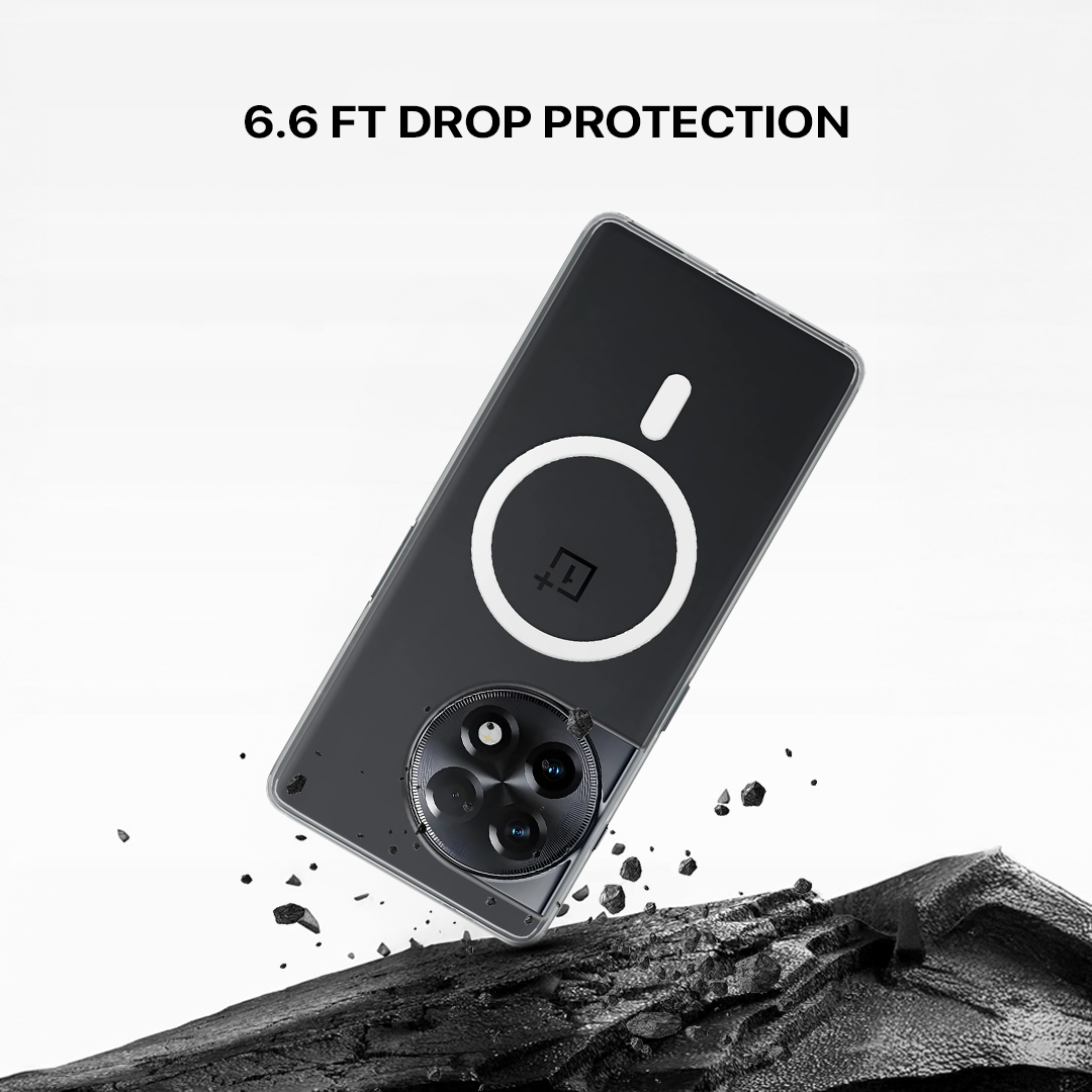 Anti Yellow Magsafe Clear Case - One Plus 11R