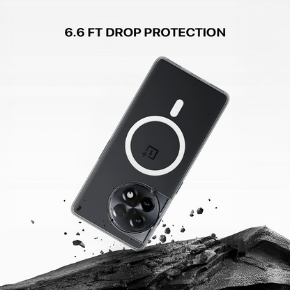 Anti Yellow Magsafe Clear Case - One Plus 11R