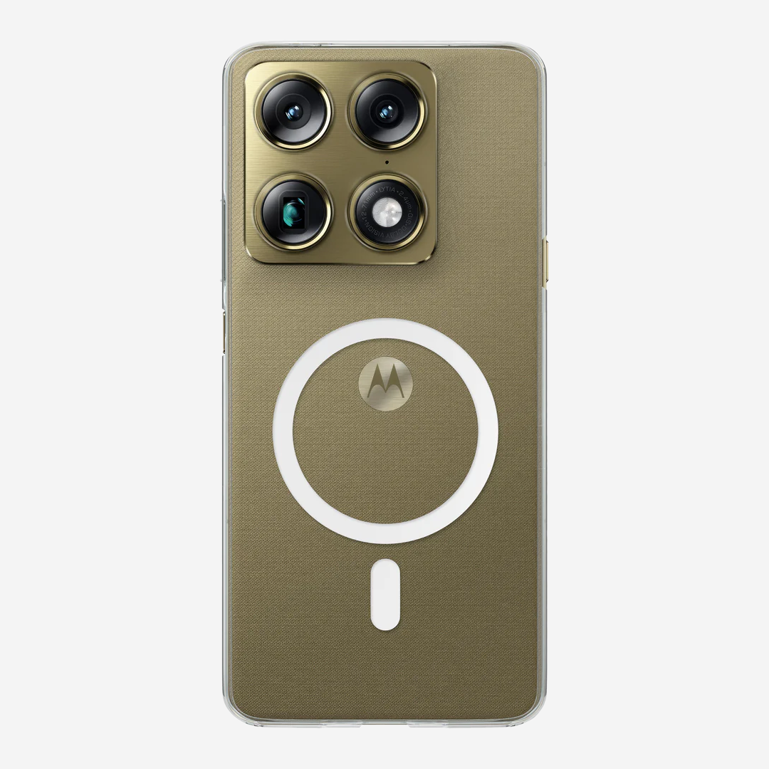 Anti Yellow Magsafe Clear Case - Motorola SIGNATURE