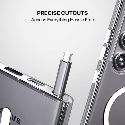 Anti Yellow Magsafe Clear Case Samsung - Galaxy S25 Ultra