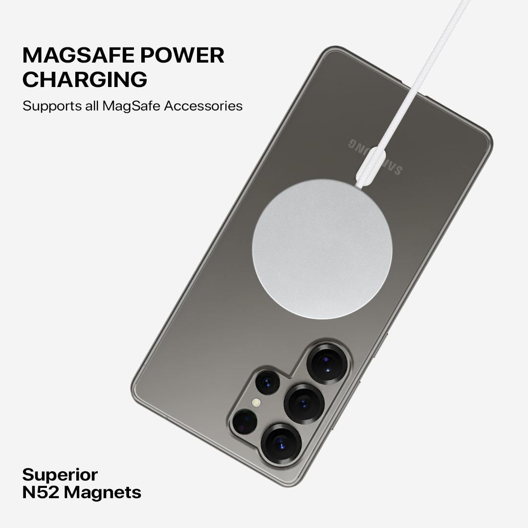 Anti Yellow Magsafe Clear Case Samsung - Galaxy S22 ULTRA