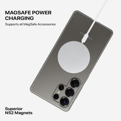 Anti Yellow Magsafe Clear Case Samsung - Galaxy S22 ULTRA