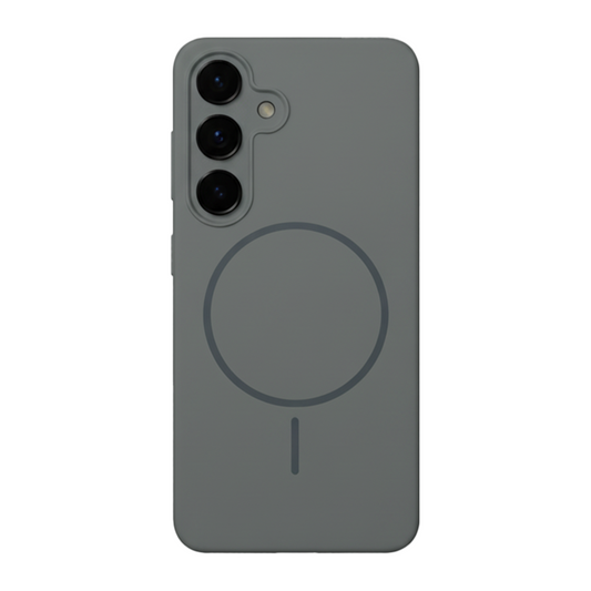 Anti Dust Magsafe Silicone Case - Samsung S25 (Grey)