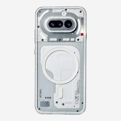 Anti Yellow Magsafe Clear Transparent Case - Nothing (PH 4A)
