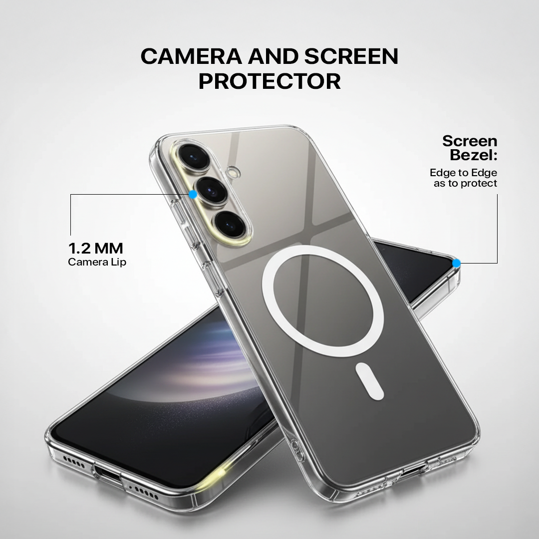 Anti Yellow Magsafe Clear Case Samsung - Galaxy A35 by Casence