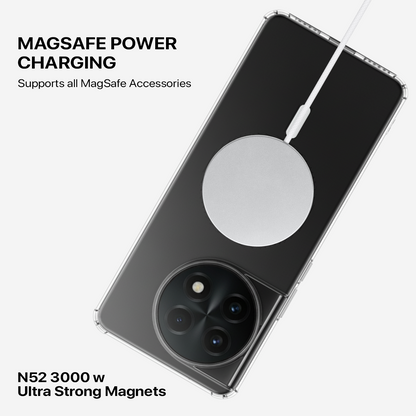 Anti Yellow Magsafe Clear Case - One Plus 11R