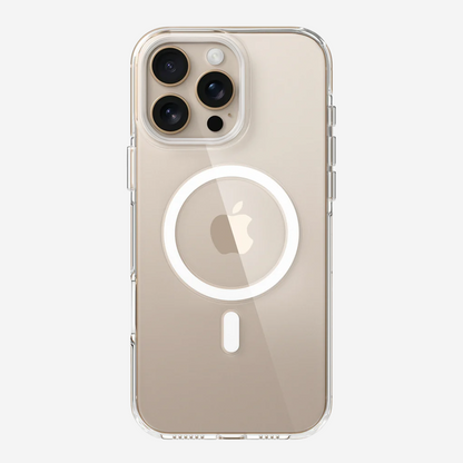Anti Yellow Magsafe Clear Case - Iphone 16 pro ( Crystal clear)