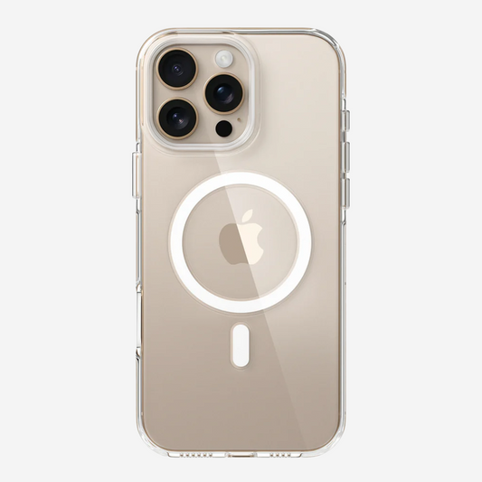 Anti Yellow Magsafe Clear Case - Iphone 16 pro ( Crystal clear)