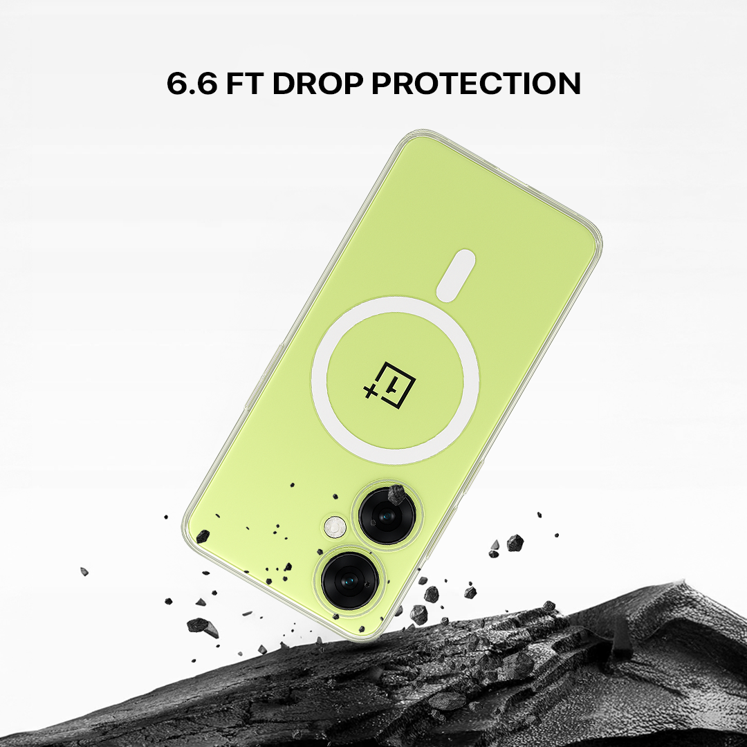 Anti Yellow Magsafe Clear Case - One Plus Nord CE3