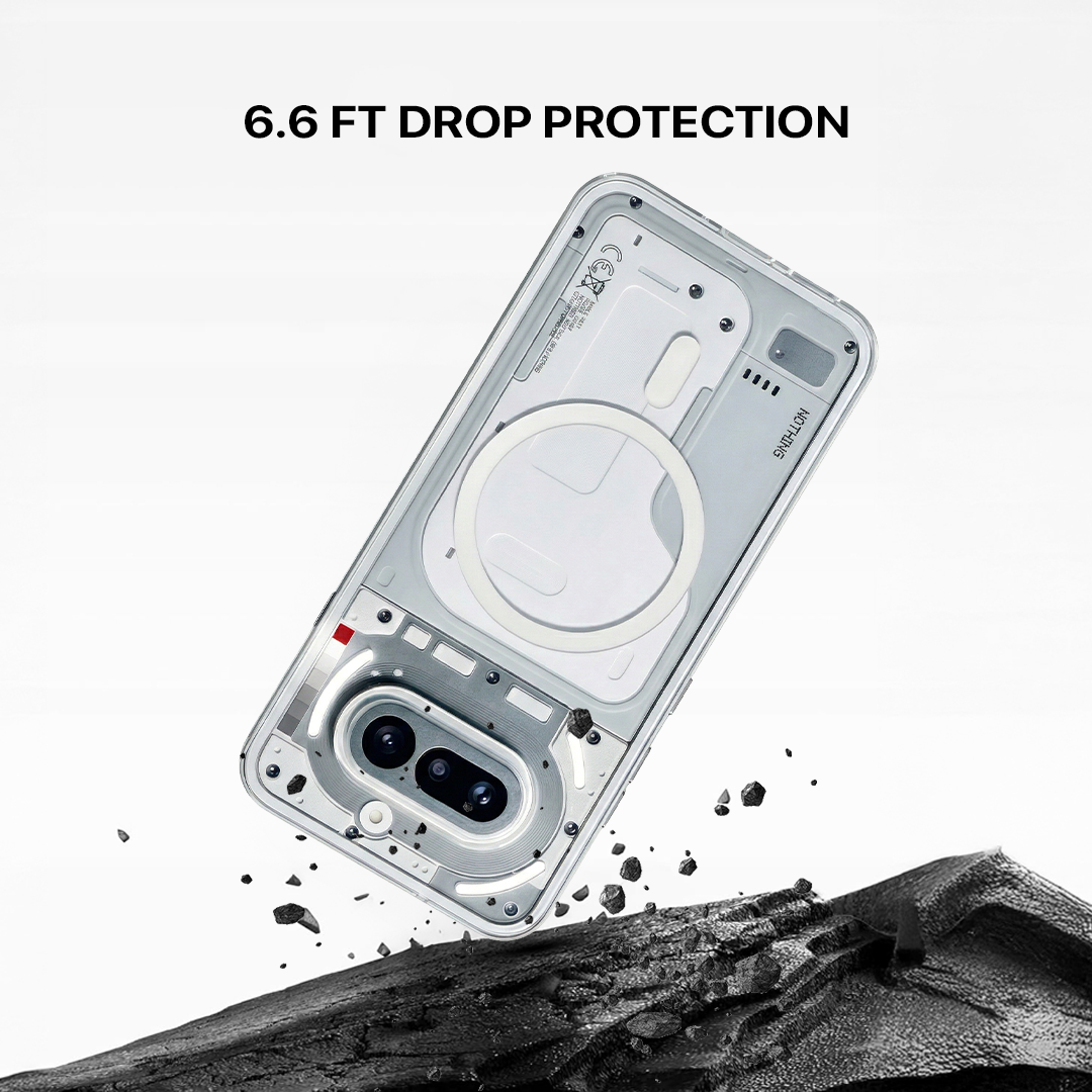Anti Yellow Magsafe Clear Transparent Case - Nothing (PH 4A)