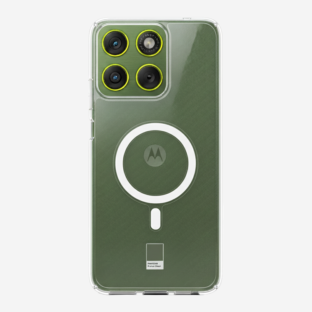 Anti Yellow Magsafe Clear Case - Motorola Edge 70