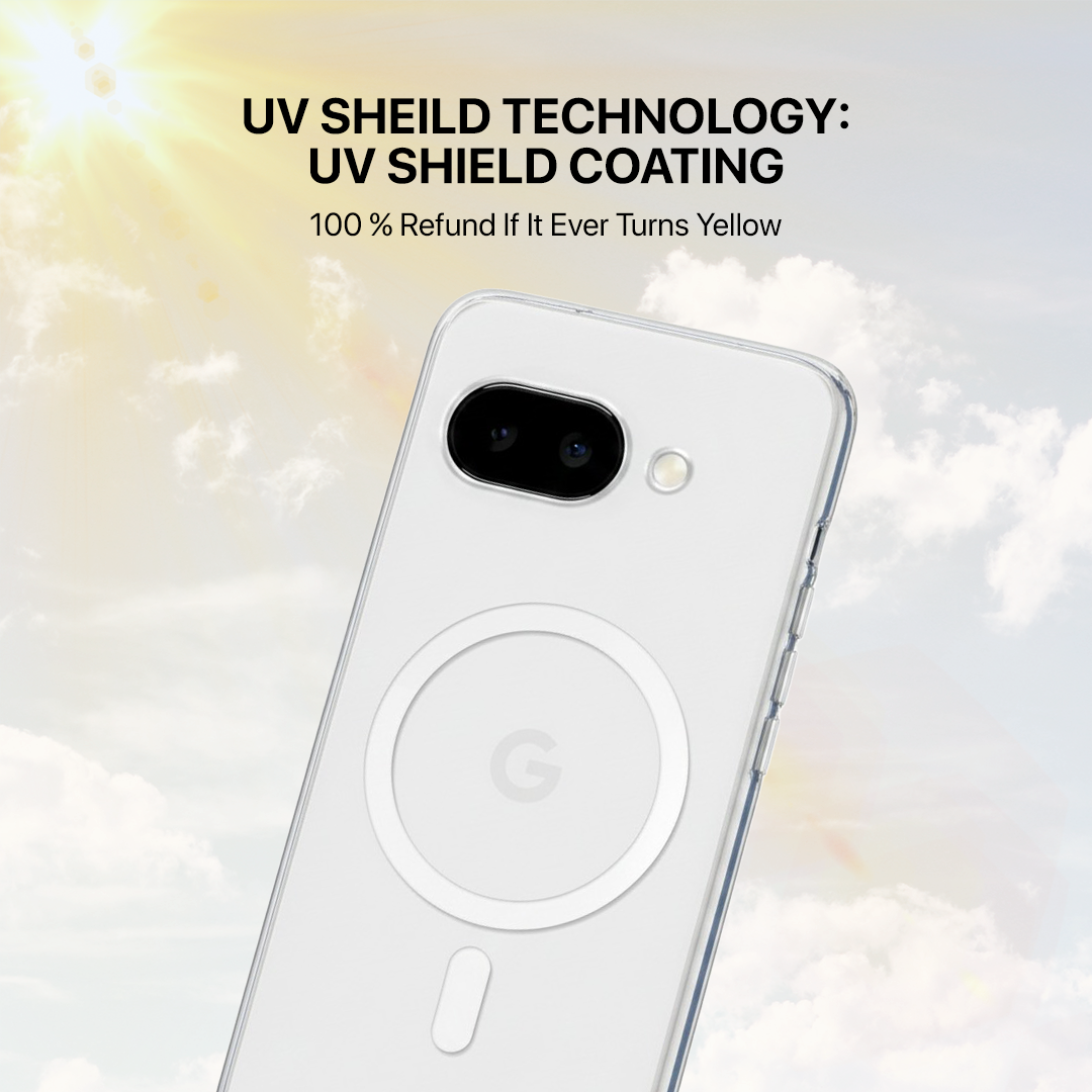 Anti Yellow Magsafe Clear Case - Google Pixel 10A