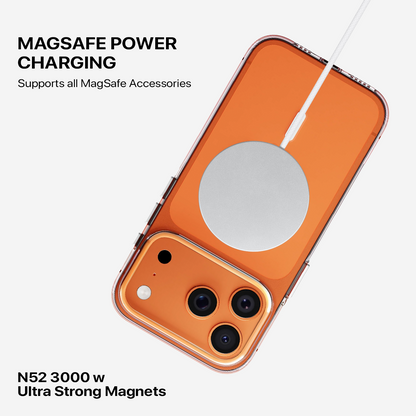 Anti Yellow Magsafe Clear Case - Iphone 17 Pro