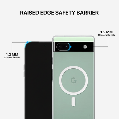 Anti Yellow Magsafe Clear Case - Google Pixel 6A