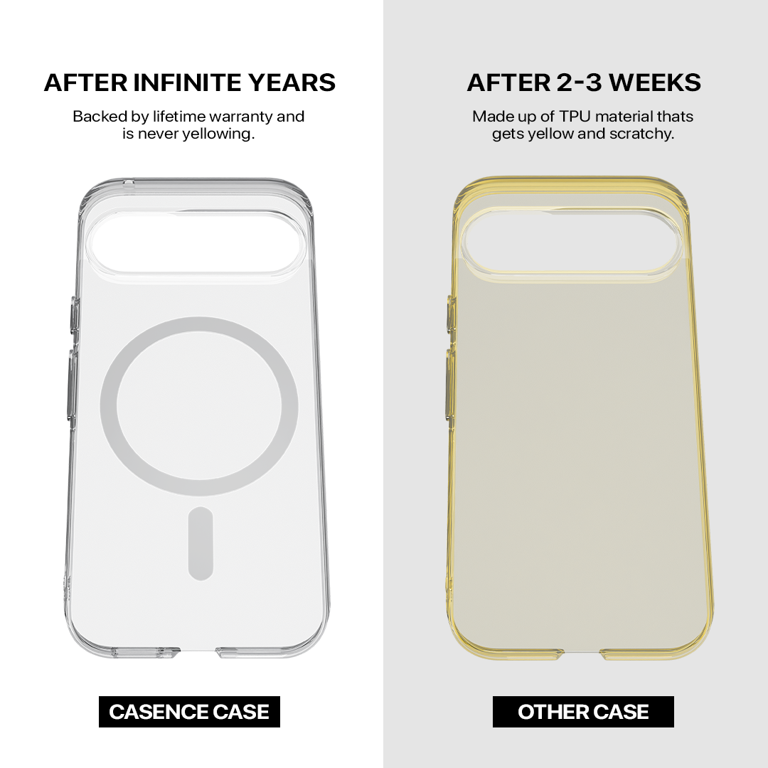 Anti Yellow Magsafe Clear Case - Google Pixel 9 Pro XL