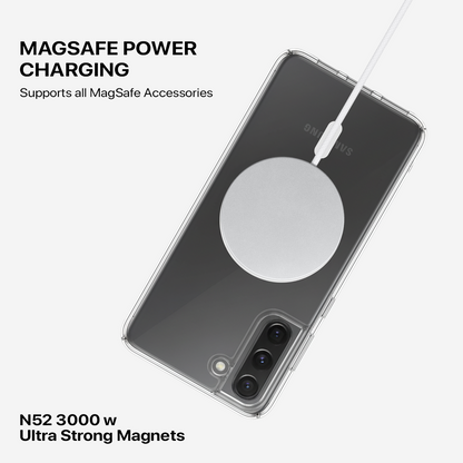 Anti Yellow Magsafe Clear Case Samsung - Galaxy S22