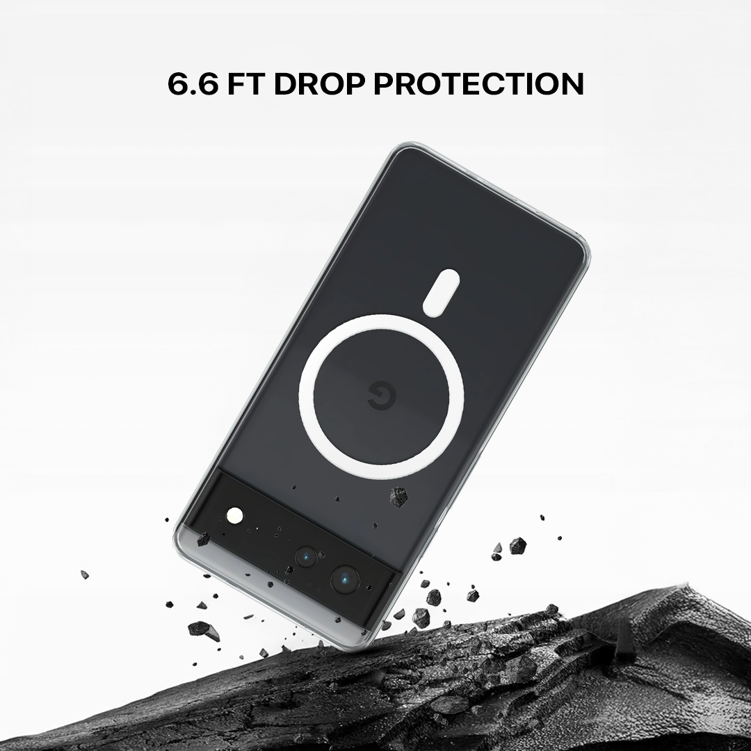 Anti Yellow Magsafe Clear Case - Google Pixel 6