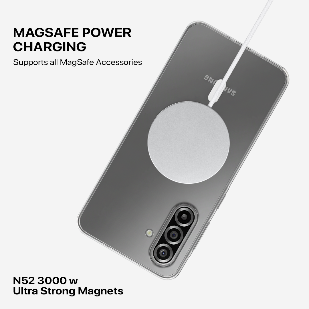 Anti Yellow Magsafe Clear Case Samsung - Galaxy A17 by Casence