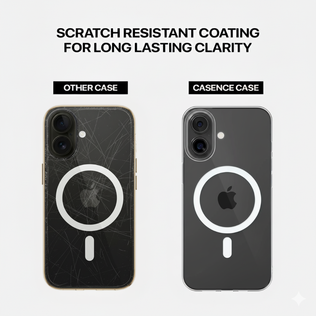 Anti Yellow Magsafe Clear Case - Iphone 17