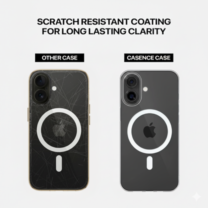 Anti Yellow Magsafe Clear Case - Iphone 17