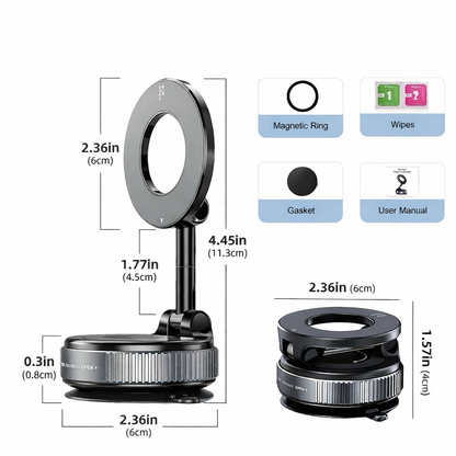360° MagPro Magnetic Phone Holder by Casence