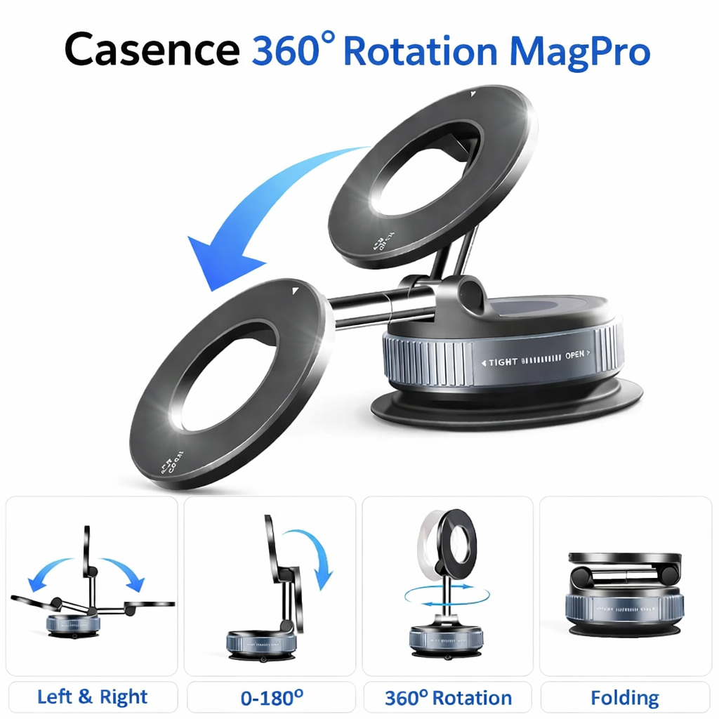 360° MagPro Magnetic Phone Holder by Casence