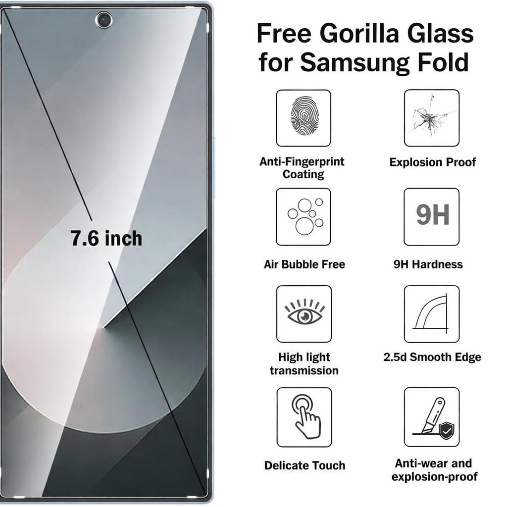 Anti Yellow Magsafe Clear Case Samsung - Galaxy Z FOLD 6