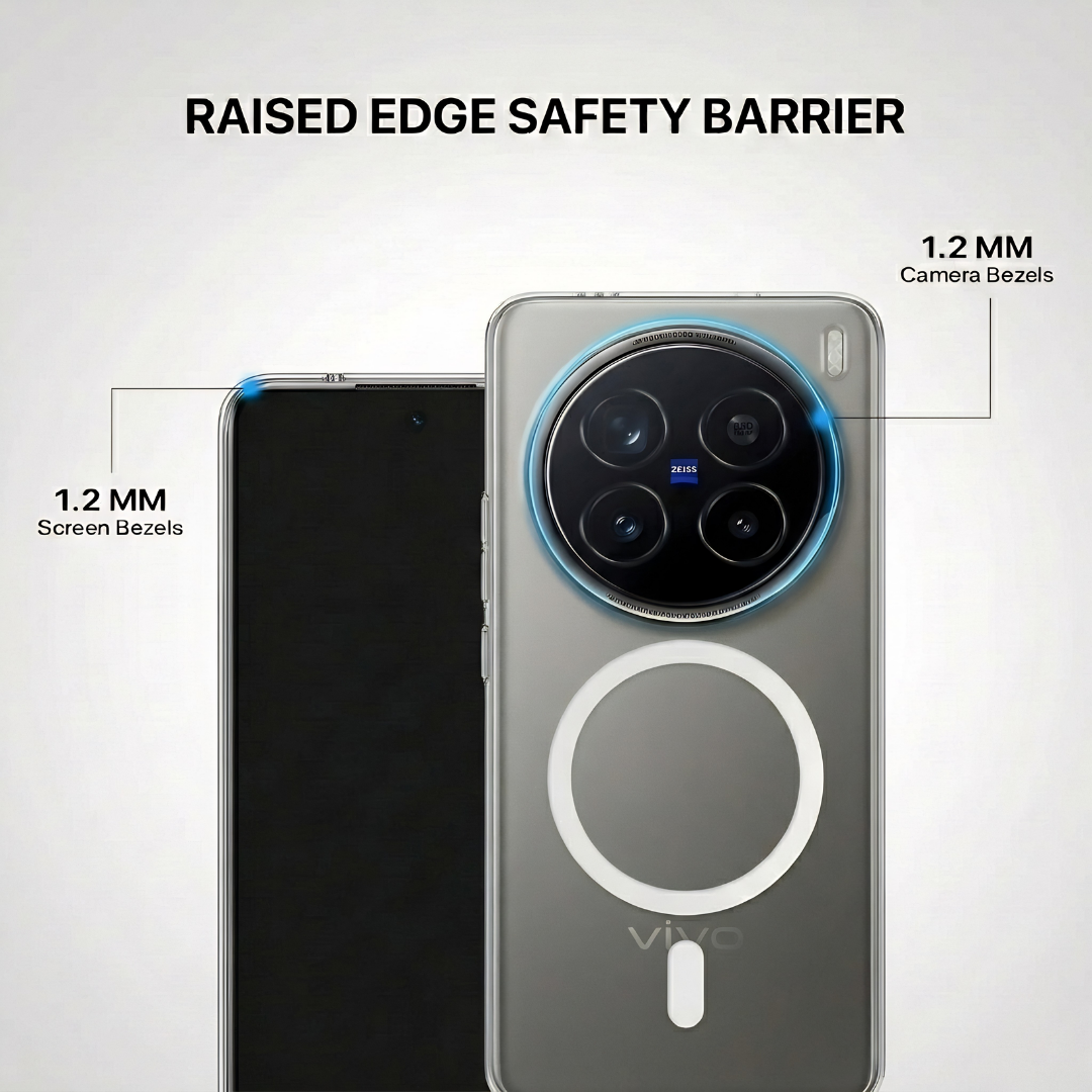 Anti Yellow Magsafe Clear Case - VIVO X300 PRO
