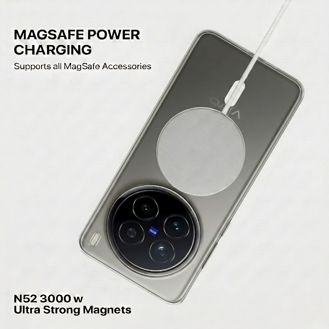 Anti Yellow Magsafe Clear Case - VIVO X200 PRO