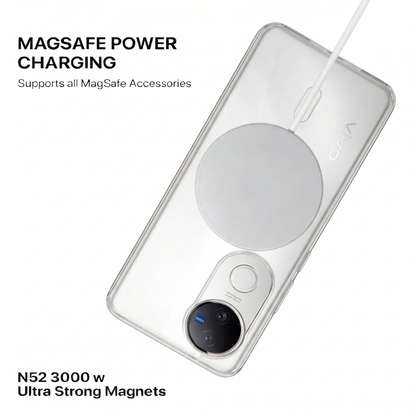Anti Yellow Magsafe Clear Case - VIVO V50 E
