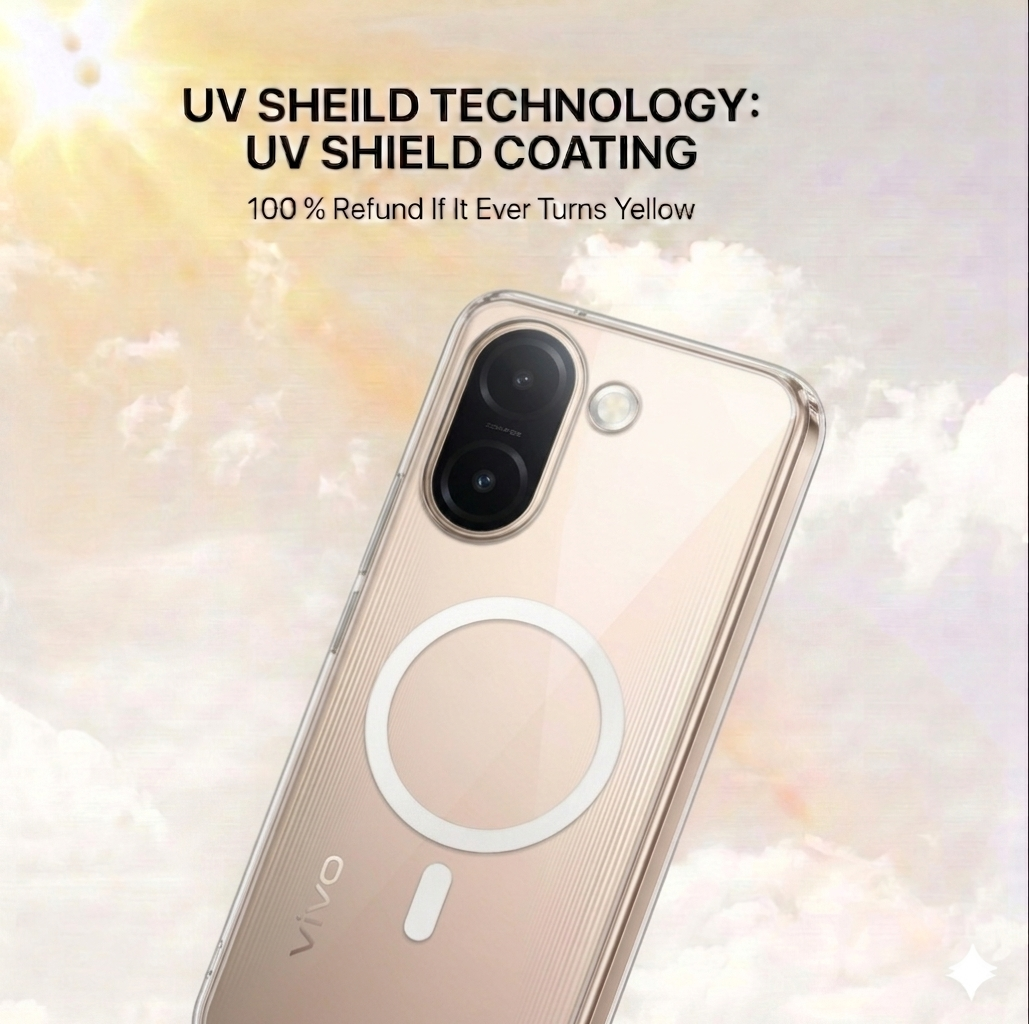 Anti Yellow Magsafe Clear Case - VIVO V60E