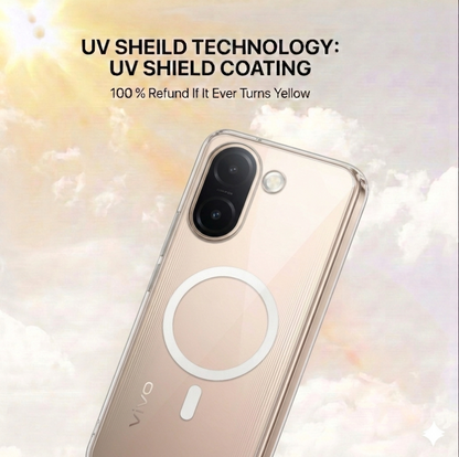 Anti Yellow Magsafe Clear Case - VIVO V60E