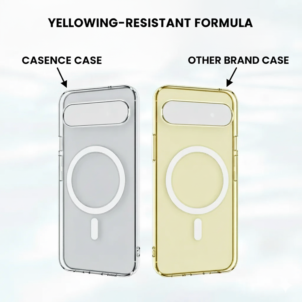Anti Yellow Magsafe Clear Case - Google Pixel 7A