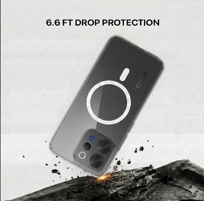 Anti Yellow Magsafe Clear Case - VIVO V70 E
