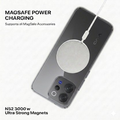 Anti Yellow Magsafe Clear Case - VIVO V70 E