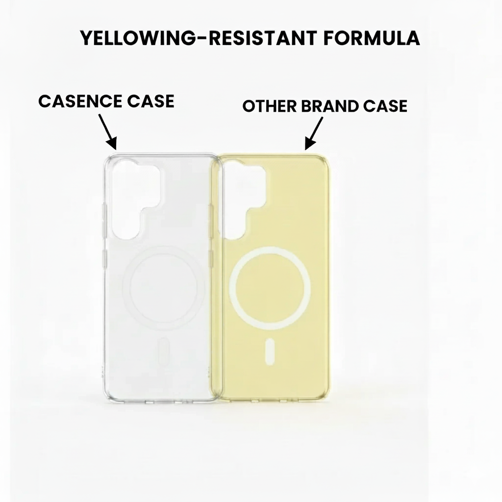 Anti Yellow Magsafe Clear Case Samsung - Galaxy A54 by Casence