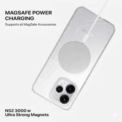 Anti Yellow Magsafe Clear Case - OPPO RENNO 15