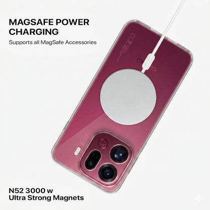 Anti Yellow Magsafe Clear Case - OPPO FIND X9