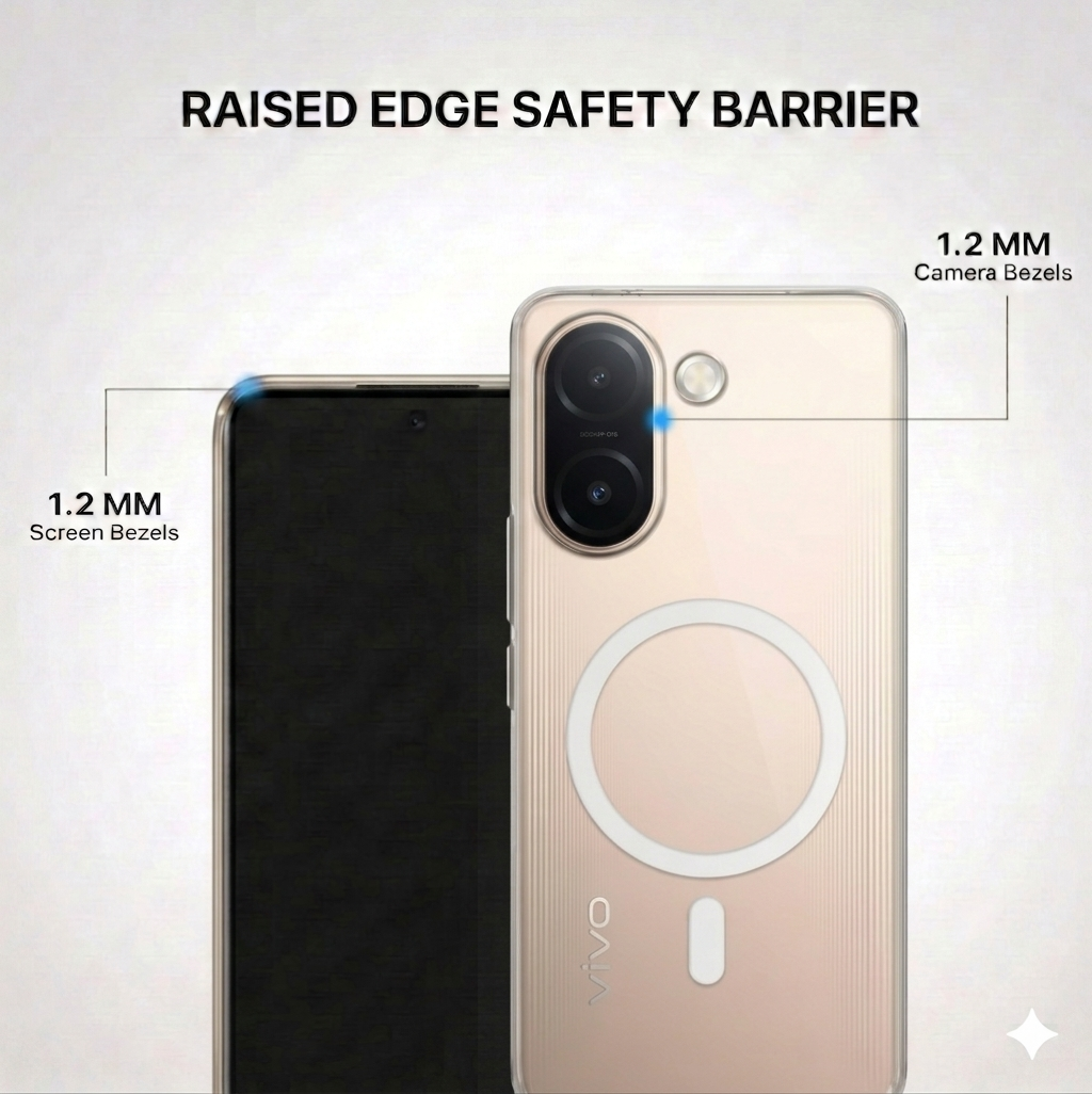 Anti Yellow Magsafe Clear Case - VIVO V60E