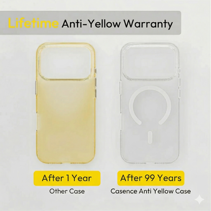 Anti Yellow Magsafe Clear Case - Iphone 17 Pro