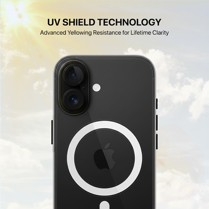 Anti Yellow Magsafe Clear Case - Iphone 17