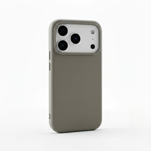 Signature Leather Magsafe Case - Iphone 17 Pro Max (Graphite Grey)