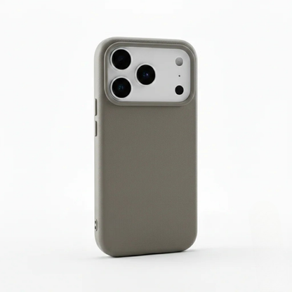 Signature Leather Magsafe Case - Iphone 17 Pro (Graphite Grey)