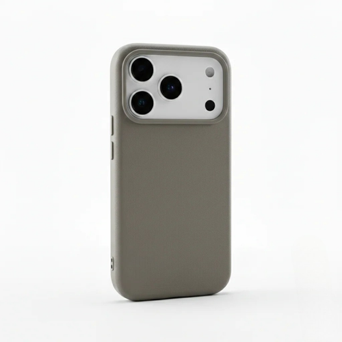 Signature Leather Magsafe Case - Iphone 17 Pro (Graphite Grey)