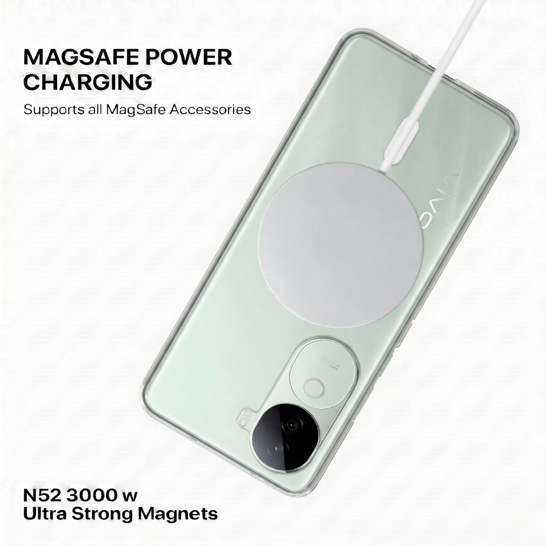 Anti Yellow Magsafe Clear Case - VIVO V40E