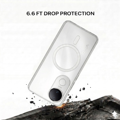 Anti Yellow Magsafe Clear Case - VIVO V50 E